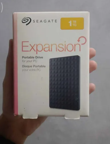 Seagate 1TB Aberto e usado uma vez apenas