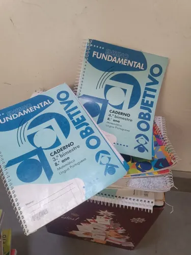 Apostilas Objetivo para doação