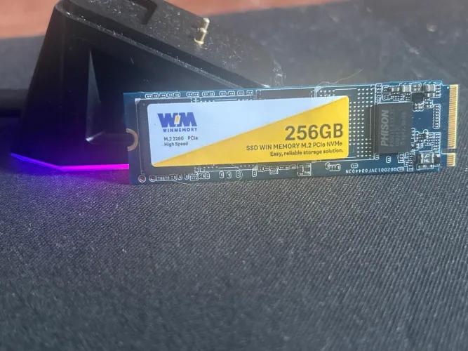 SSD NOVO, COMPRADO A 7 DIAS 256 GB