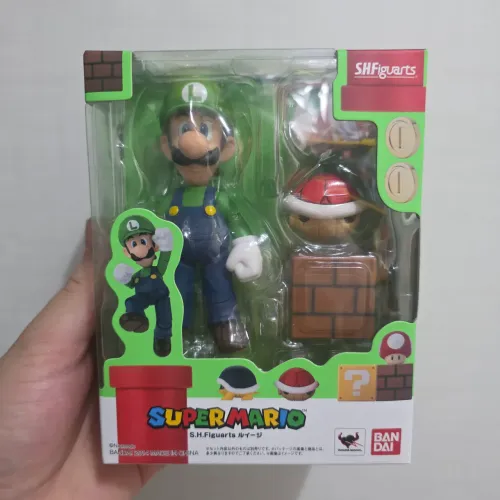 Action Figure Luigi Bandai Original (Envio OLX Pay)
