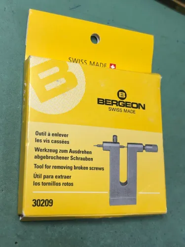 Bergeon 30209 - Extrator de parafusos - Ferramenta para relojoeiros
