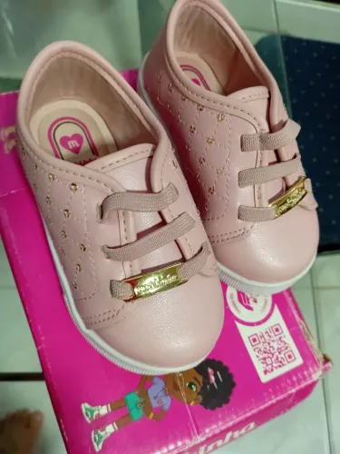Tenis de bebe molequinha