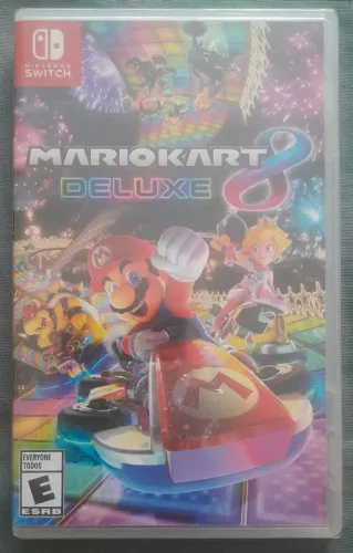 Mario Kart Deluxe 8 Nintendo Switch Físico Novo Lacrado