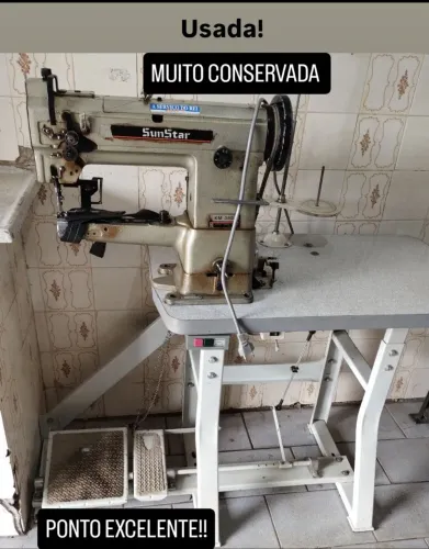 Vendo urgente! Máquina de costura industrial 335
