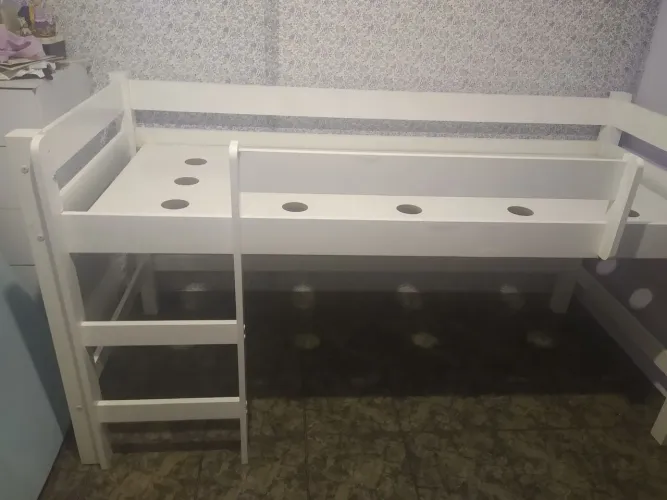 Cama infantil branca