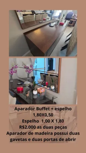 Aparador buffet + espelho