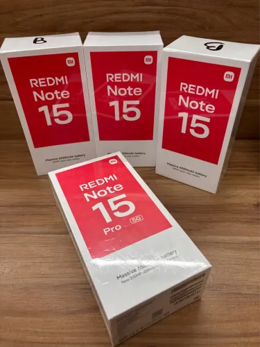 Xiaomi lançamento redmi note 15 256gb novo 