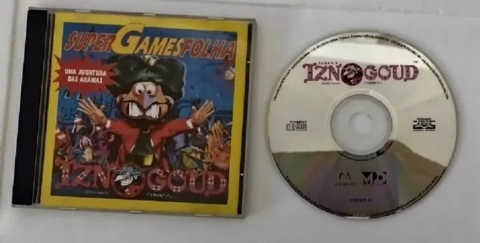 Jogo para Computador Iznogoud - Super Games Folha - Original - Anos 90