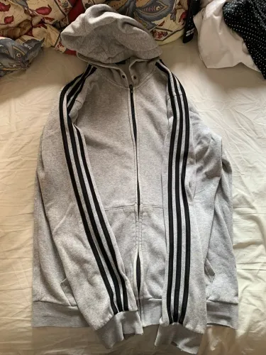 Moletom adidas zíper 
