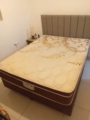 Cama box casal completo