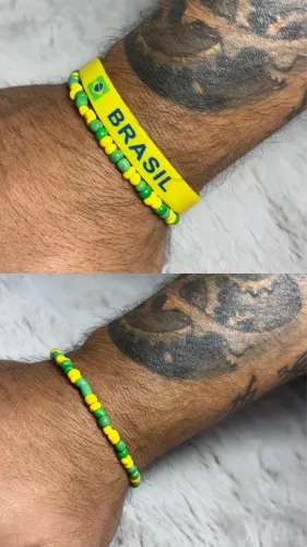 Pulseiras artesanais ( miçangas)