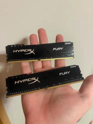 Memória RAM para pc Kingston HyperX Fury DDR4 3200 MT/s 16GB (2x8)