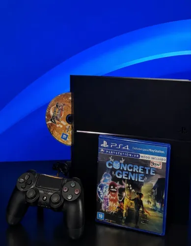 PS4 COM CAIXA E REVISADO ( ENTREGO !!!)