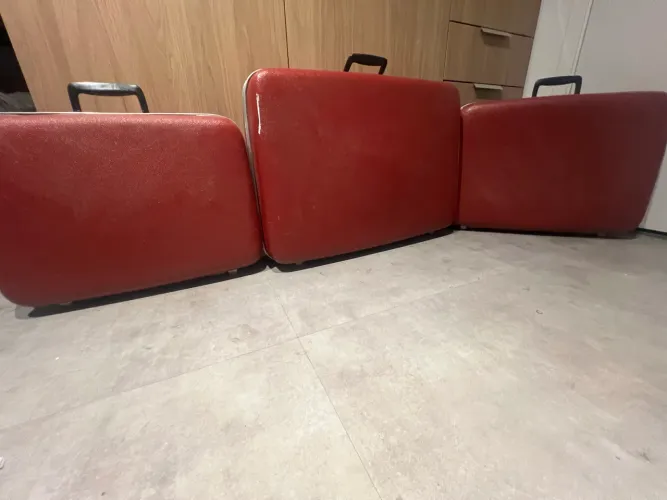 Conjunto com 3 malas de viagem 