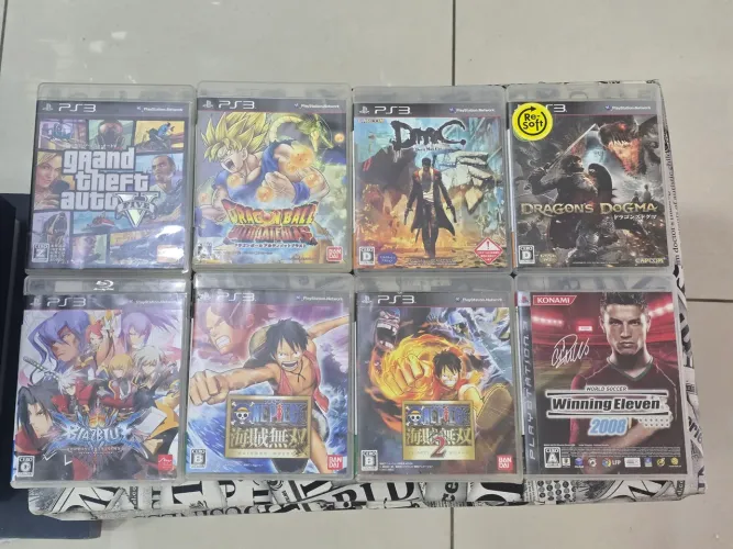 Lote de jogos ps3 original japonês