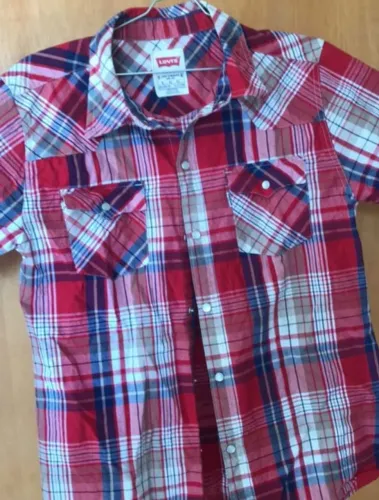Camisas xadrez  tamanho 12/14 anos