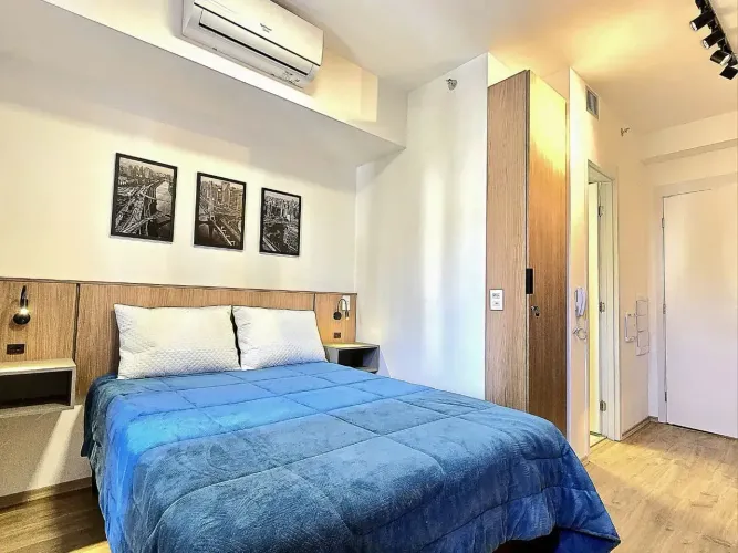 Studio de 21m² Mobiliado na Aclimação  Venda e Locação.