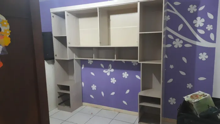 Guarda roupa para imbutir cama de casal