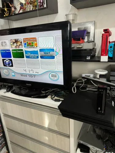 Nintendo Wii com jogos