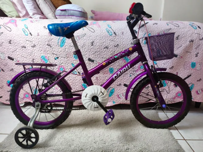 Bicicleta infantil Cairu flowers Aro 16