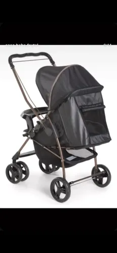 Carrinho de bebê galzareno preto