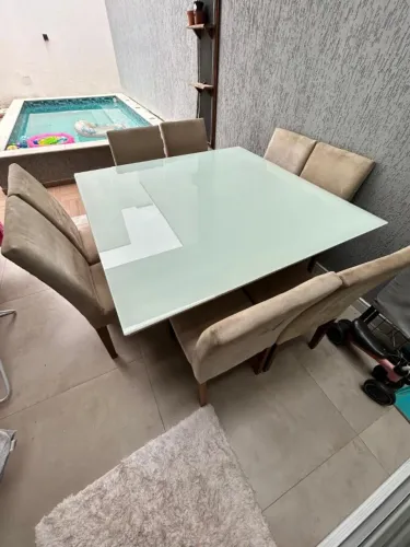 Mesa de jantar 8 lugares