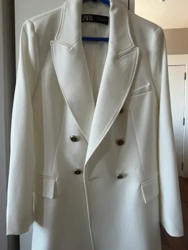 Blazer branco Zara g