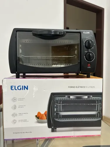 Forno elétrico Elgin 9L com controle de temperatura