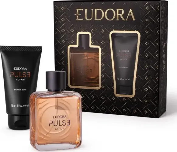 Presente Perfume Para Homem Pulse Action Eudora 100 Ml