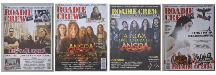 Combo Revistas Roadie Crew