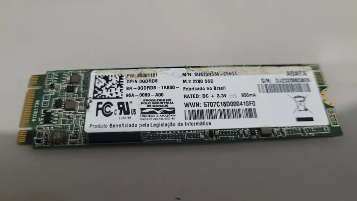 M.2 sata 256gb ADATA