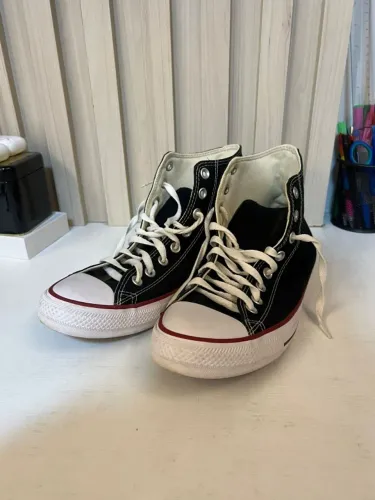All Star Chuck Taylor Cano Alto Preto - Tam 40 - Original e Impecável