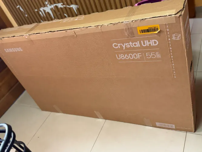 Tv smart Samsung 55 polegadas nova na caixa modelo U8600F com Xbox integrado