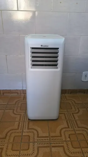 Ar-condicionado Portátil Gree 10.000 BTUs Frio 127V - Completo - Pouco Uso