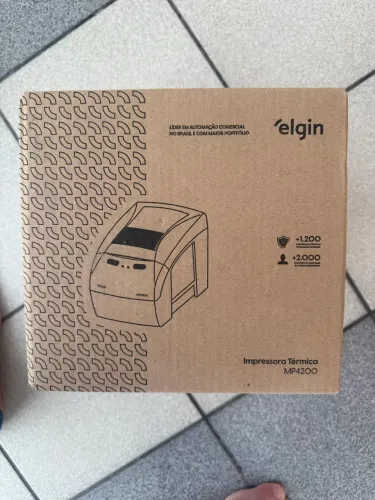 Impressora térmica Elgin 350 reais