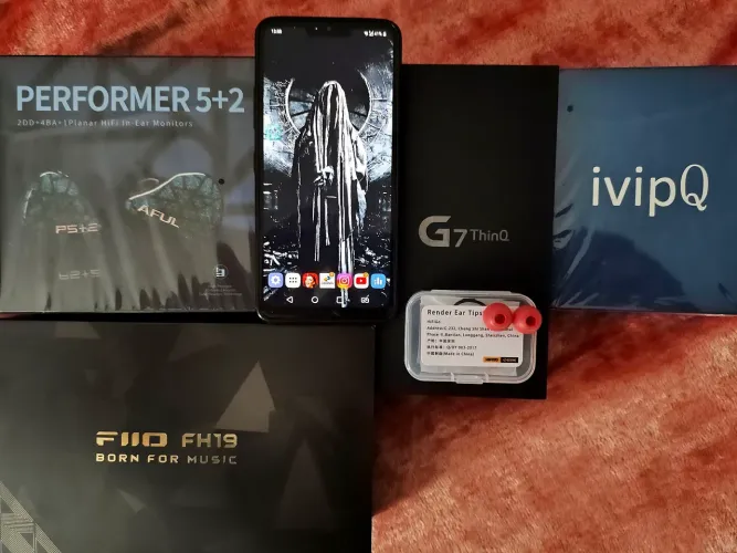 V12 ou Aful 7 ou Lg G7 = Ótimo !! Focal & Sennheiser & Moondrop & FiiO & Dunu & Kef & Jbl