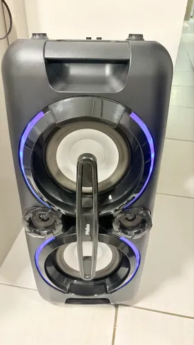 Caixa de Som Philco PCX5001N Bluetooth 250W RMS + Bateria Impecável