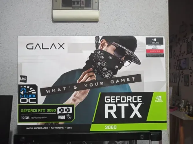 Placa de vídeo RTX 3060 12gb