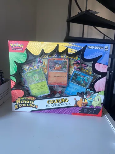 Pokémon box parceiros iniciais heróis excelsos