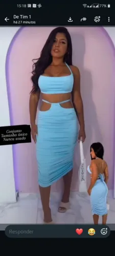 Conjunto novo.