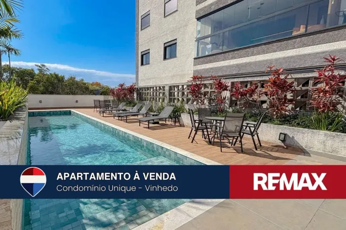 Apartamento com 3 suítes à venda no Condomínio Unique Vinhedo/SP