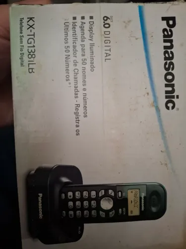 Telefone sem fio Panasonic