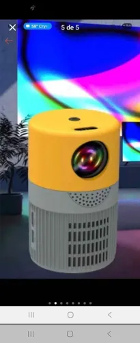 Projetor ótima imagem