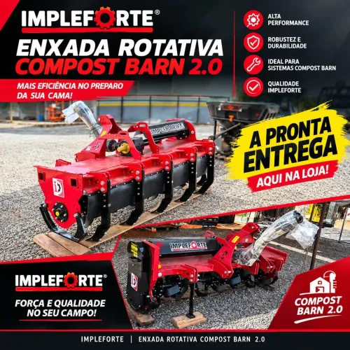 Enxada Rotativa Compost Barn 2.0
