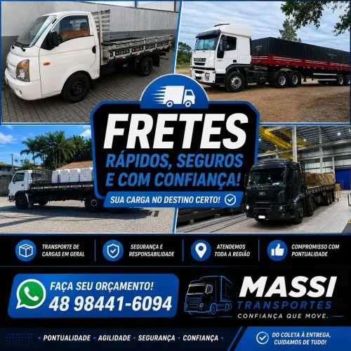 Fretes transportes para todo Brasil 130