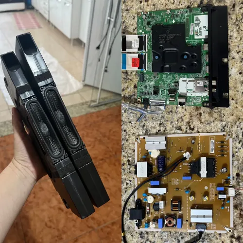 2 Placas da tv LG modelo 55UQ8050PSB e 2 auto falantes da mesma TV