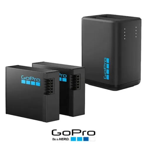 GoPro 13 Carregador de Bateria Duplo com 2 Baterias