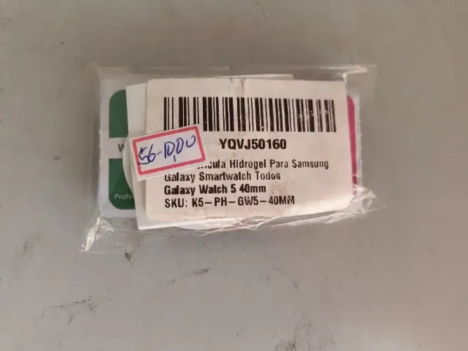 Lote 056 Kit 5 Pelicula Hidrogel para Samsung Galaxy Watch 5 40mm GW5