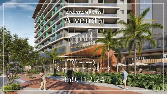 Aeroporto: Apartamento Moderno com Suíte e Varanda Venha Conhecer!