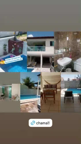 Aluga-se casa em Tamandaré com piscina 
